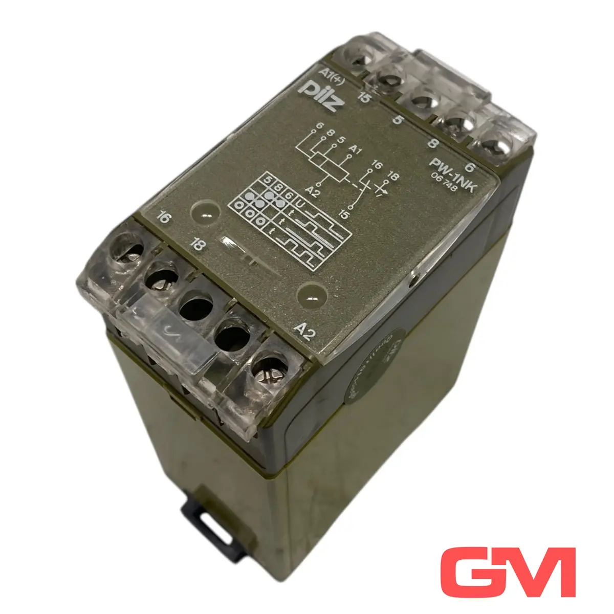 Produktfoto 1 von Pilz Sicherheitsrelais PW-1NK/0,5s/110VAC/1Uz safety relay 110V 452050