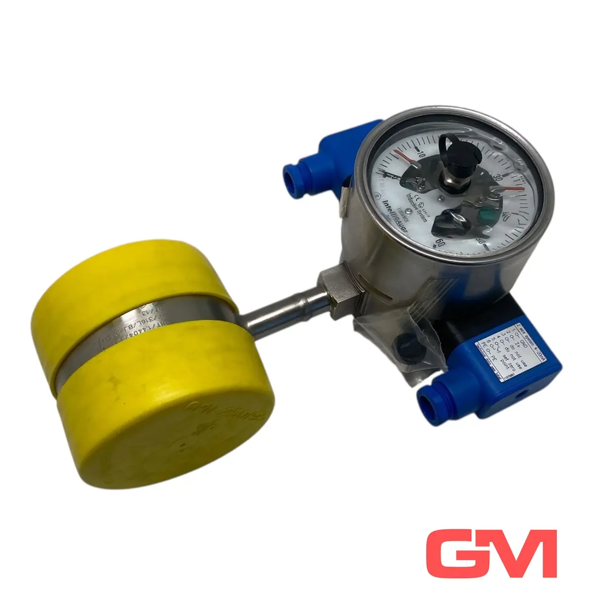 Wika Rohrfedermanometer PGT23.100 tube pressure gauge Rohr-Druckmittler 981.10