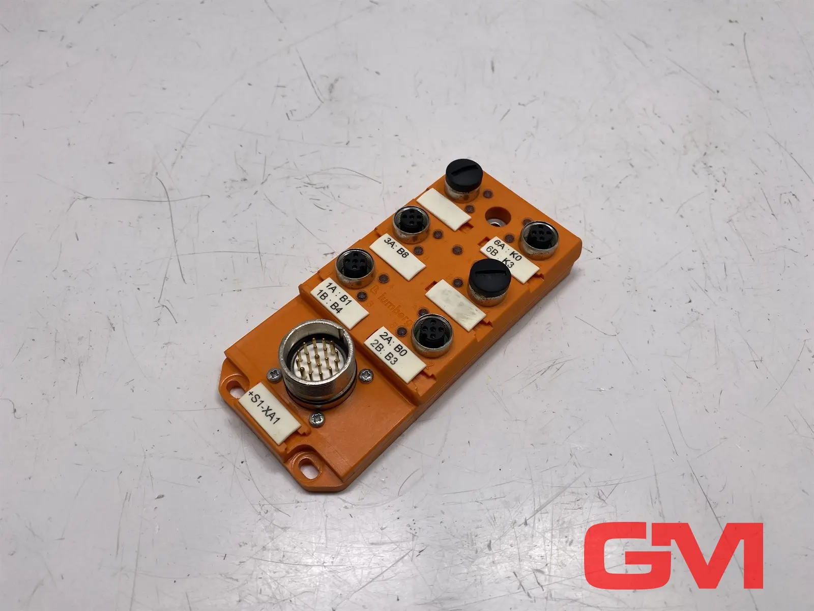 Produktfoto 1 von Lumberg Aktor-Sensor-Box ASBSV6/LED-5 ASB-action/sensor 6-fach Verteiler