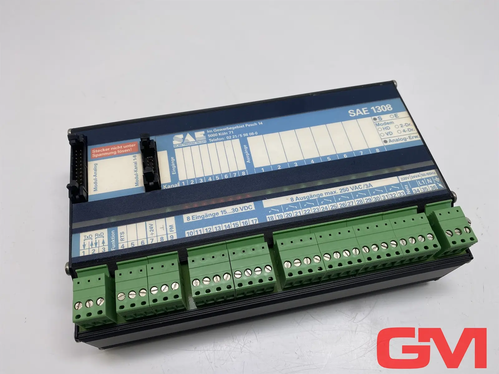 Produktfoto 1 von SAE Elektronik Erweiterungsmodul SAE 1308 expansion module Analog-Erweiterung