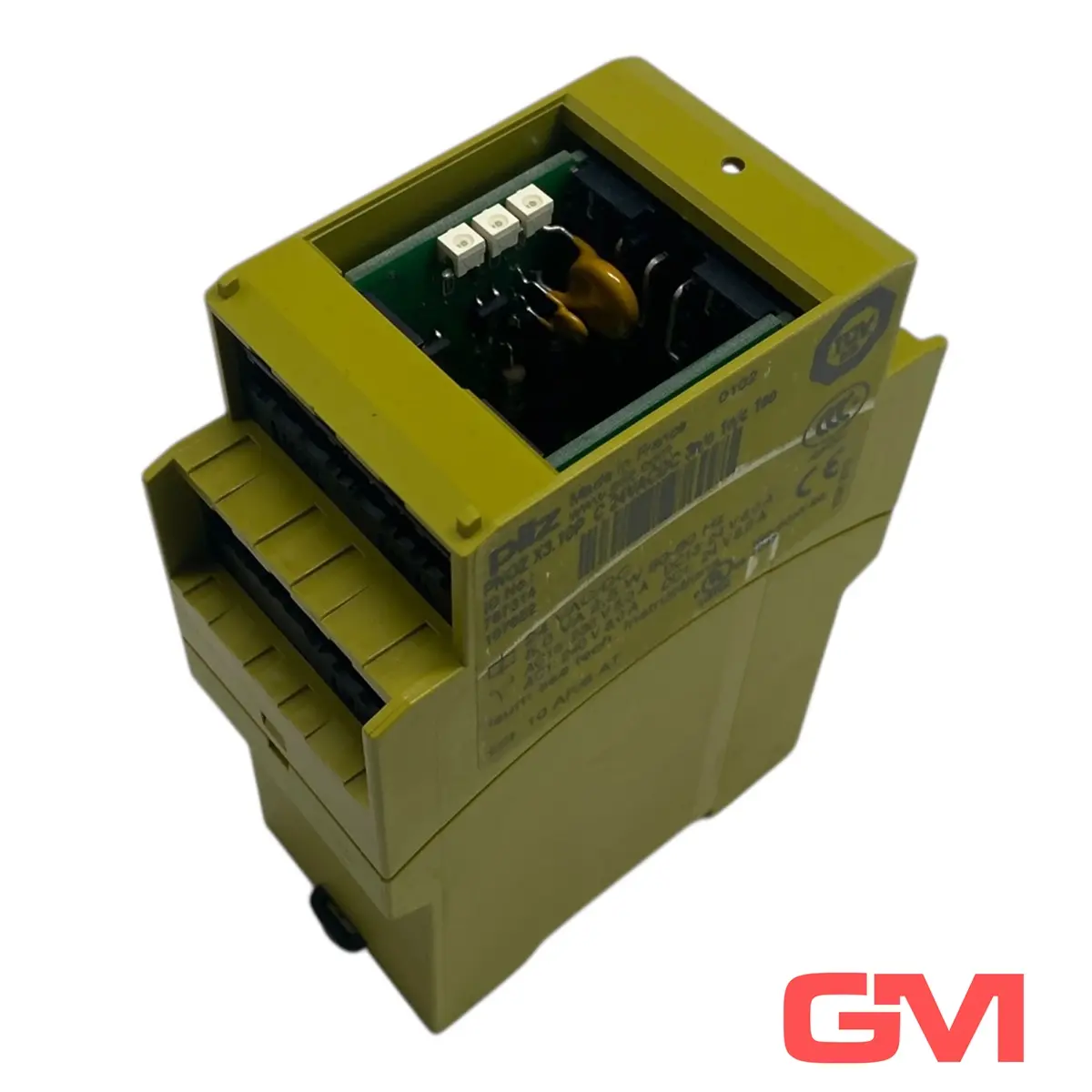 Produktfoto 1 von Pilz Sicherheitsschaltgerät PNOZ X3.10P 24V safety relay 787314 Abdeckung fehlt