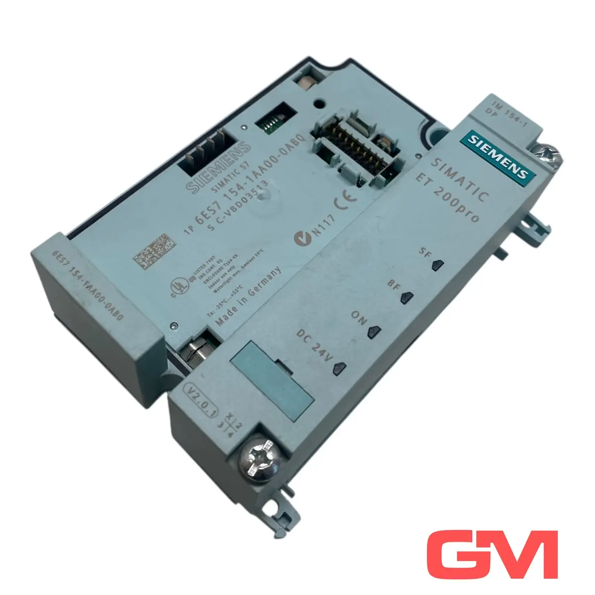 Produktfoto 1 von Siemens Interfacemodul 6ES7154-1AA00-0AB0 Simatic S7 ET 200pro E-Stand 01 V2.0.1
