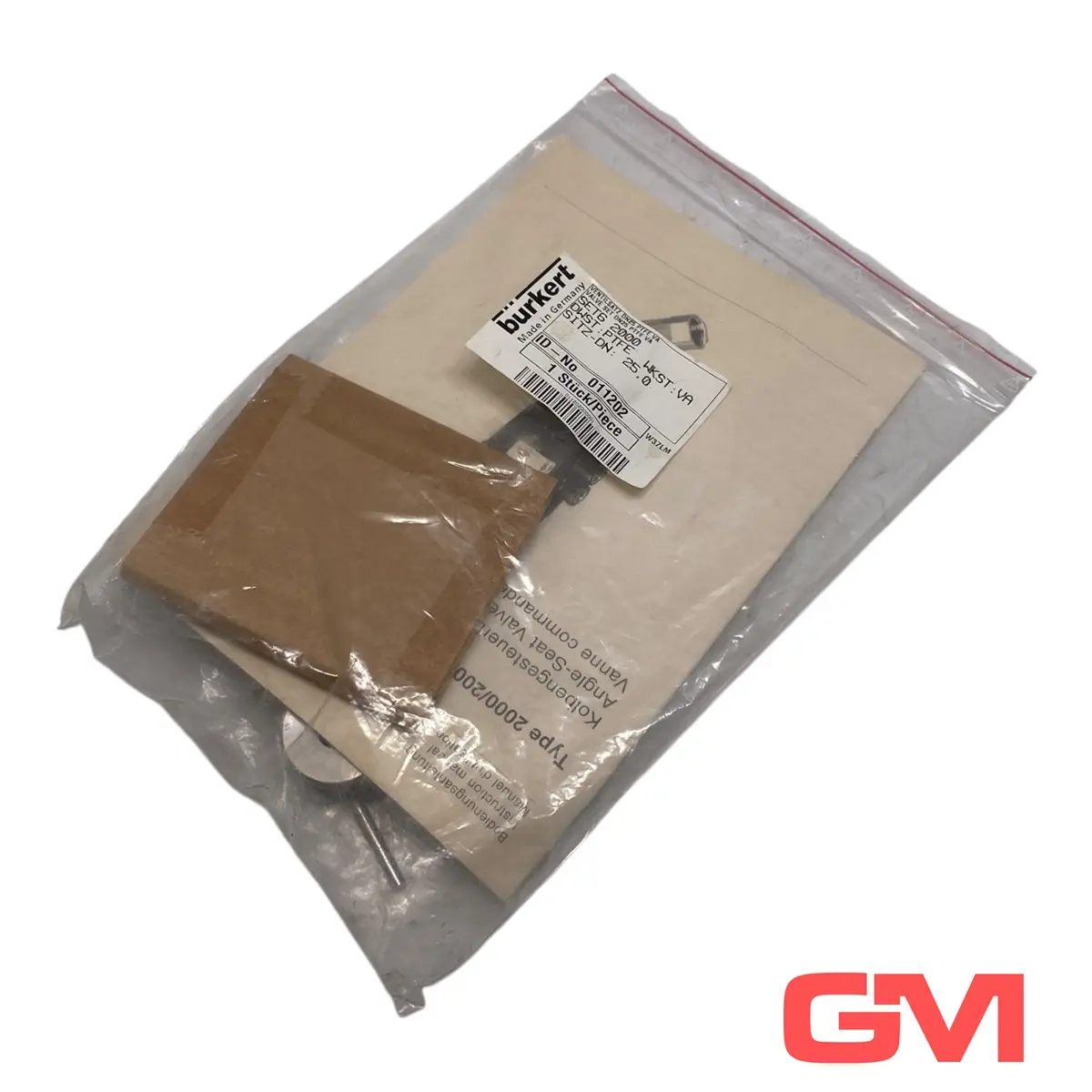 Produktfoto 1 von Bürkert Ventilsatz DN25 PTFE VA SET6 2000 valve set 011202