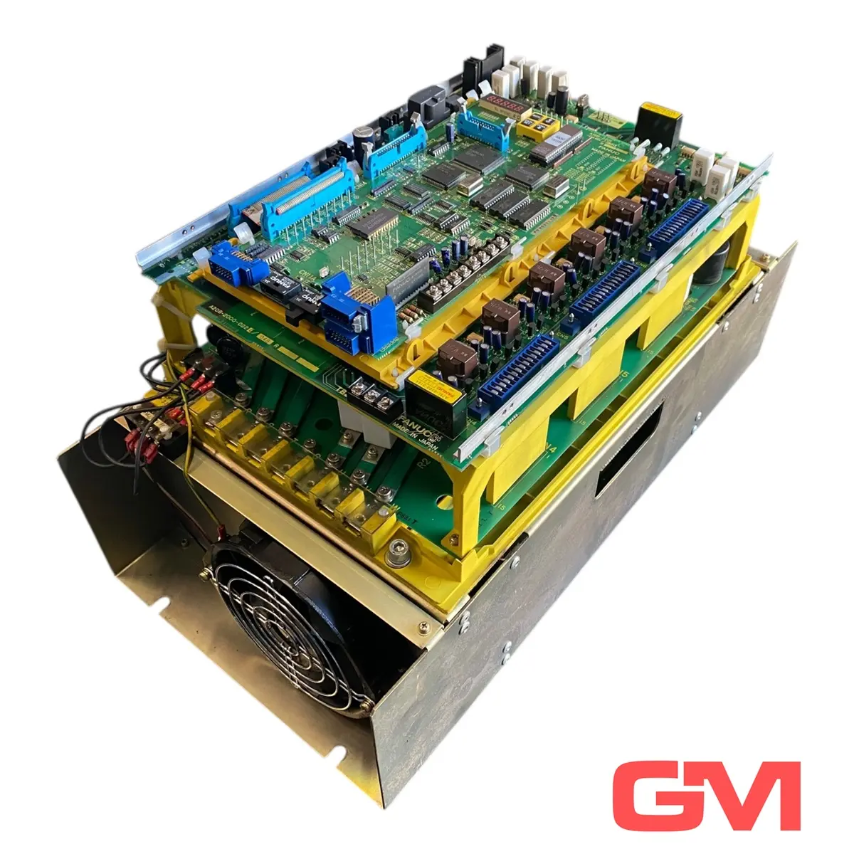 Produktfoto 1 von Fanuc AC Spindle Servo Unit A06B-6064-H313#H550 Adapter A06B-6059-K033