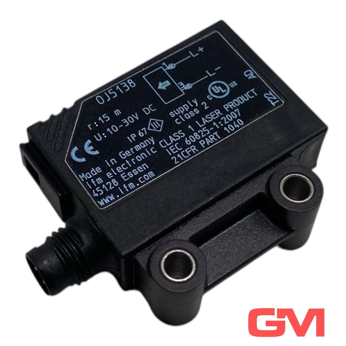Produktfoto 1 von ifm Laser-Einweglichtschranke Sender OJ5138 OJSLOOKG/SO/AS sensor transmitter