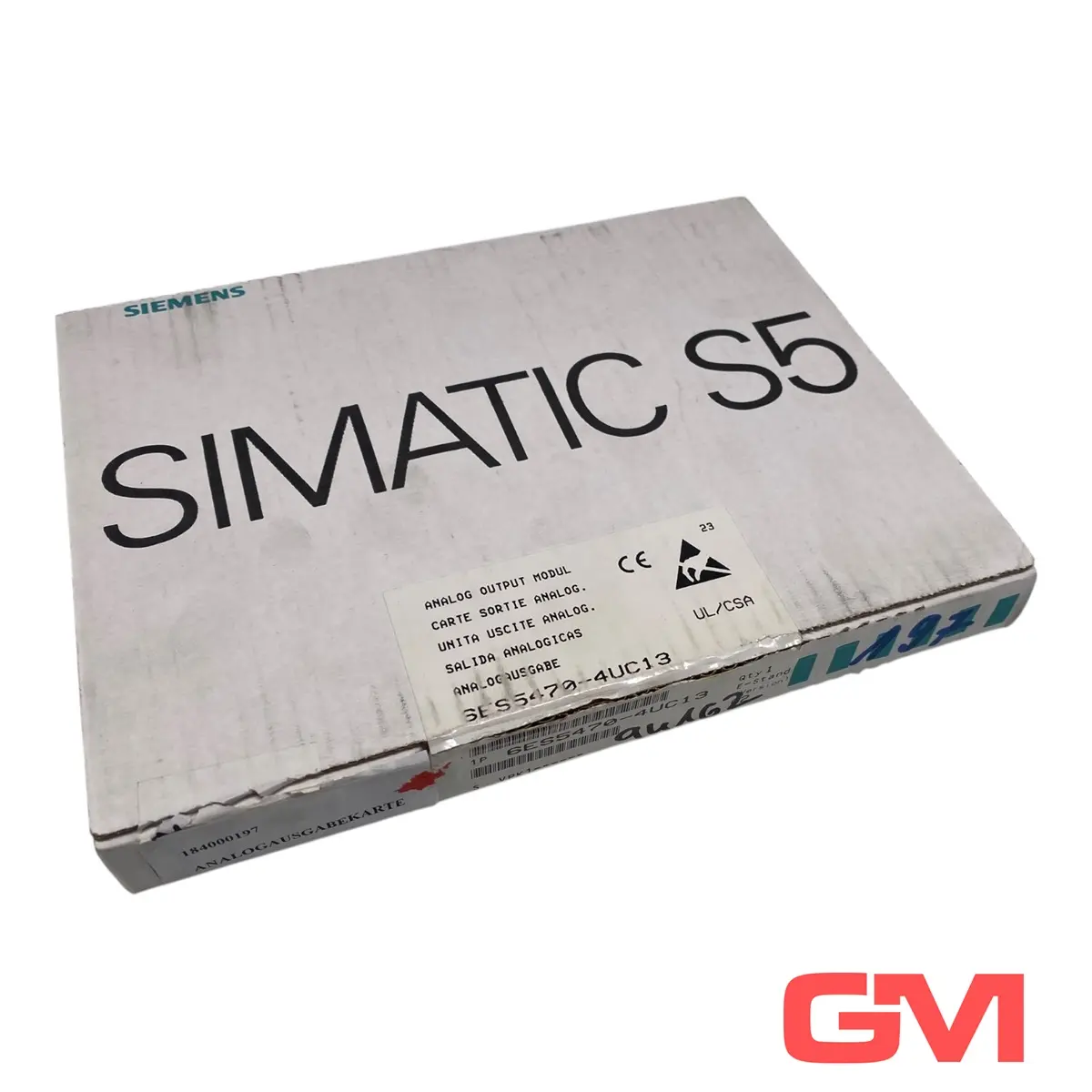 Produktfoto 1 von Siemens Analogausgabe 6ES5470-4UC13 analog output 470 Simatic S5 E-Stand 02