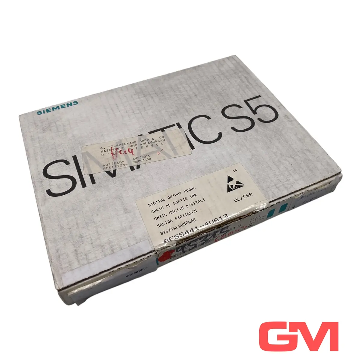 Produktfoto 1 von Siemens Digitalausgabe 6ES5441-4UA13 digital output module E-Stand 2 Simatic S5