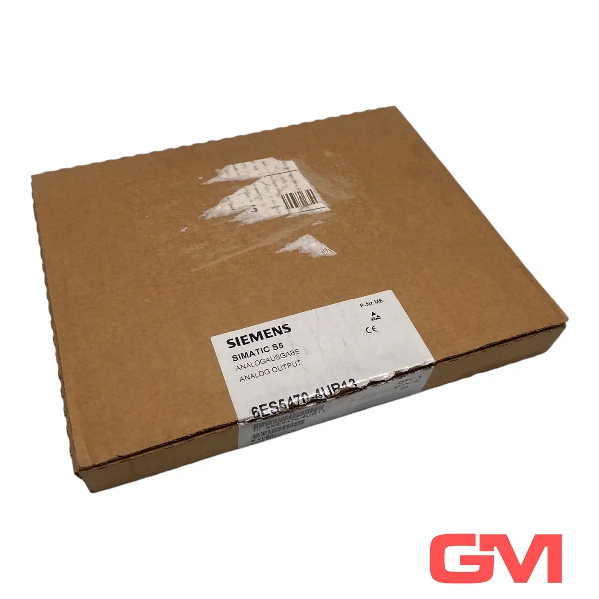 Produktfoto 1 von Siemens Analogausgabe 6ES5470-4UB13 analog output module 470 Version 02