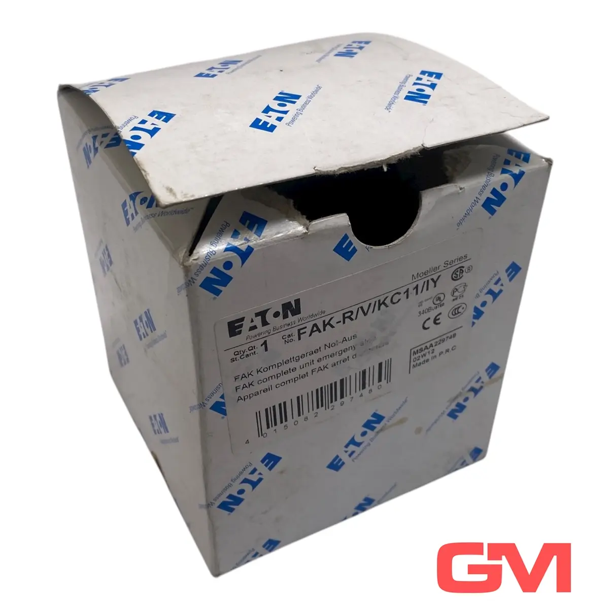 Produktfoto 1 von Eaton Fuß- Grobhandtaster FAK-R/V/KC11/IY complete unit emergency stop 229748