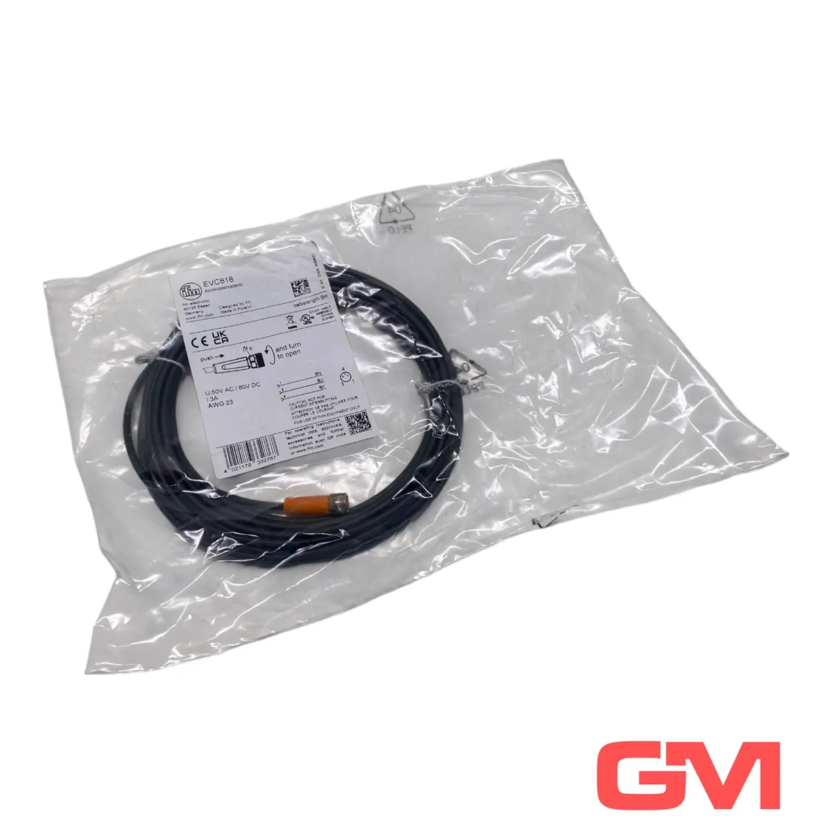 Produktfoto 1 von ifm Anschlusskabel mit Buchse EVC818 ADOGF030MSS0006H03 connecting cable