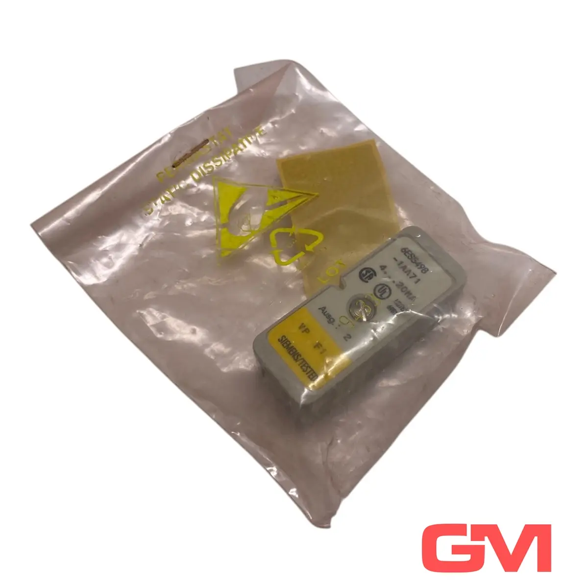 Produktfoto 1 von Siemens Messbereichmodul 6ES5498-1AA71 measuring range module +4 bis +20mA