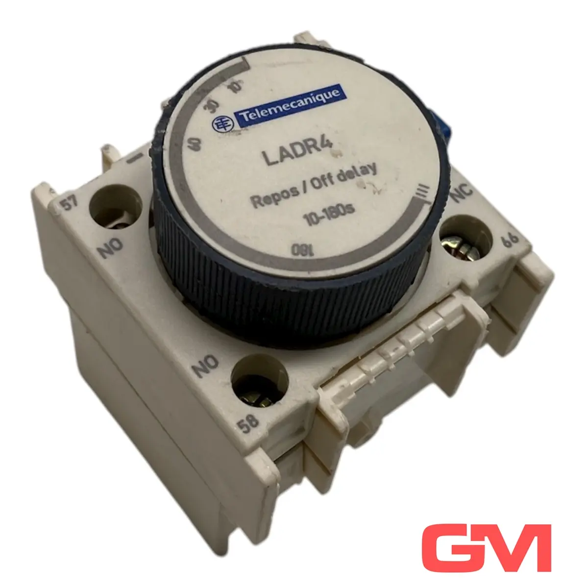 Produktfoto 1 von Telemecanique Zeitblock LADR4 Time delay auxiliary contact block 10-180s 1NO+1NC