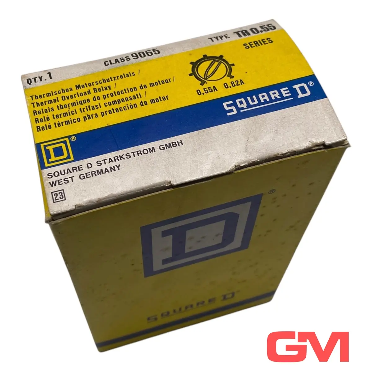 Produktfoto 1 von Square D Thermisches Motorschutzrelais TR 0,55 overload relay 0,55-0,82A
