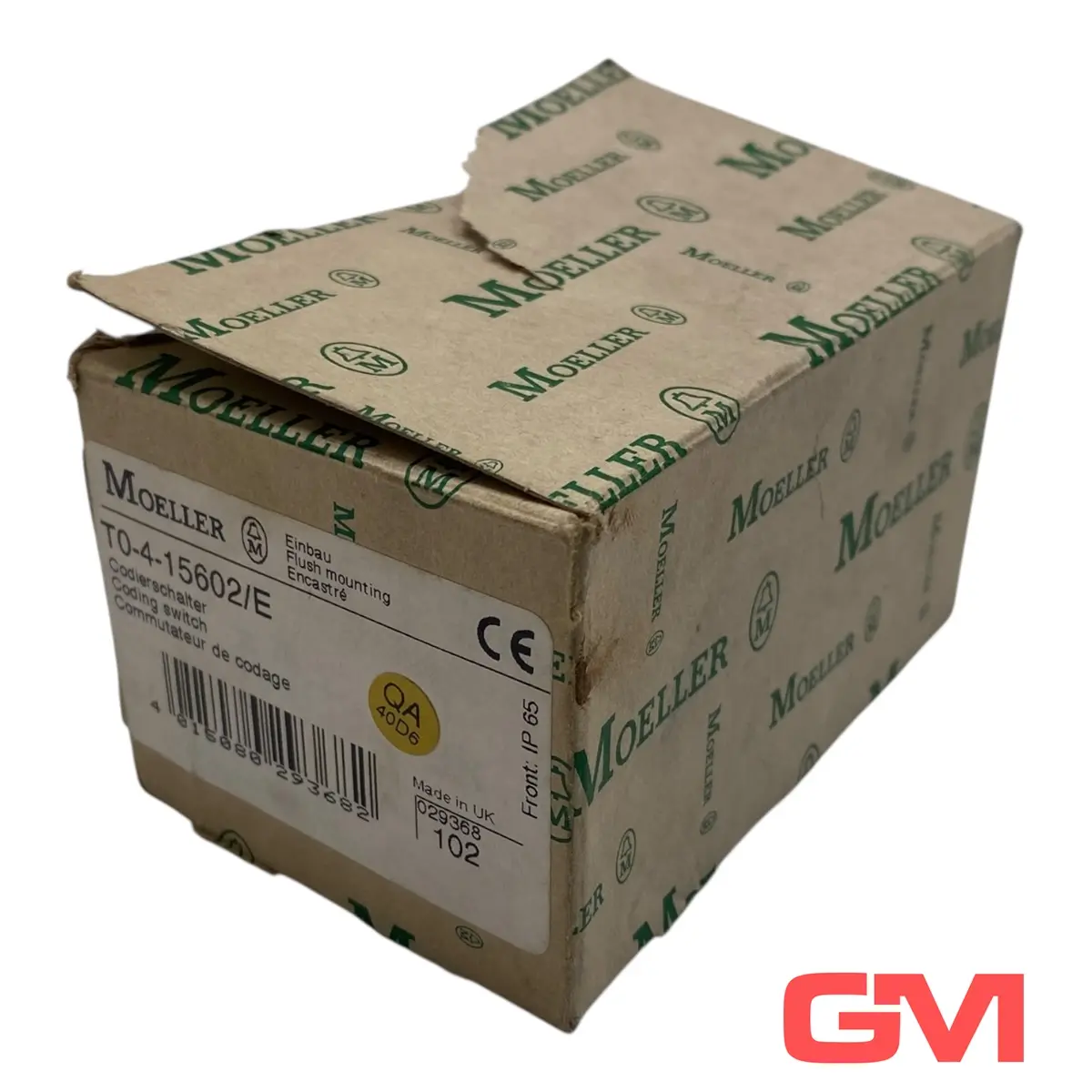 Produktfoto 1 von Moeller Codierschalter T0-4-15602/E coding switch T0 20A 029368 Knebelgriff