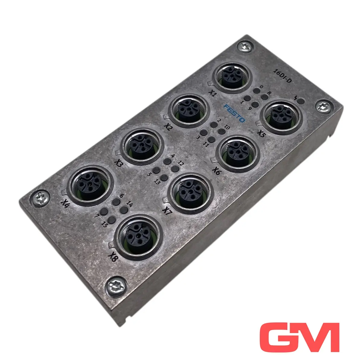 Produktfoto 1 von Festo Anschlussblock CPX-M-AB-8-M12X2-5POL Manifold block 549335