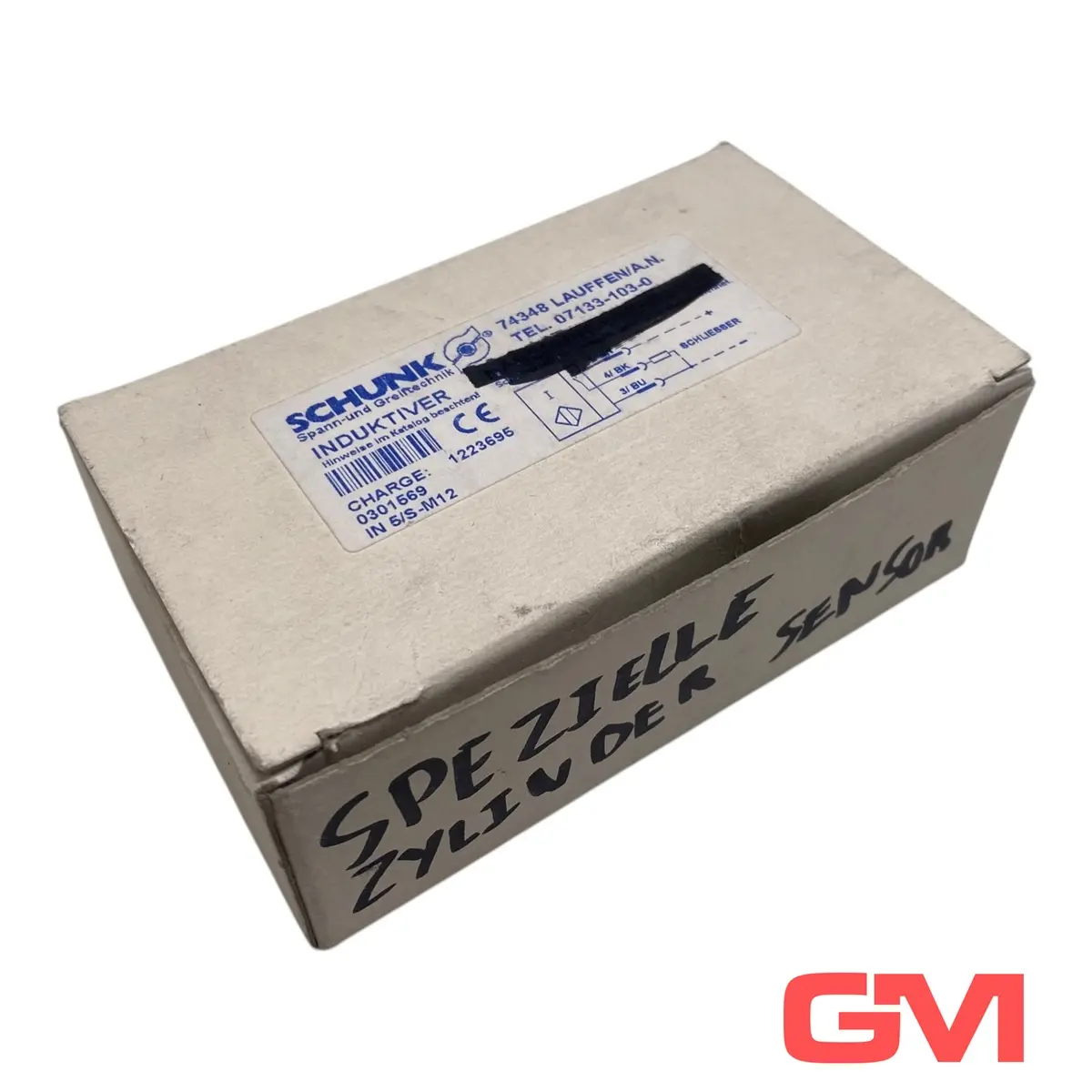 Produktfoto 1 von Schunk Induktiver Näherungsschalter IN 5-S-M12 proximity switch 0301569