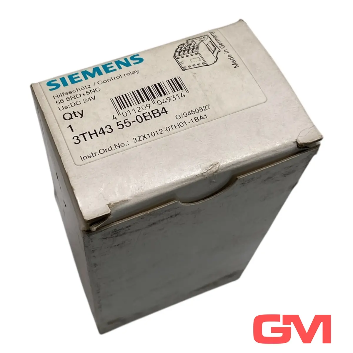 Produktfoto 1 von Siemens Hilfsschütz 3TH4355-0BB4 3TH4355-0B Auxiliary Contactor 24V DC 5NO+5NC
