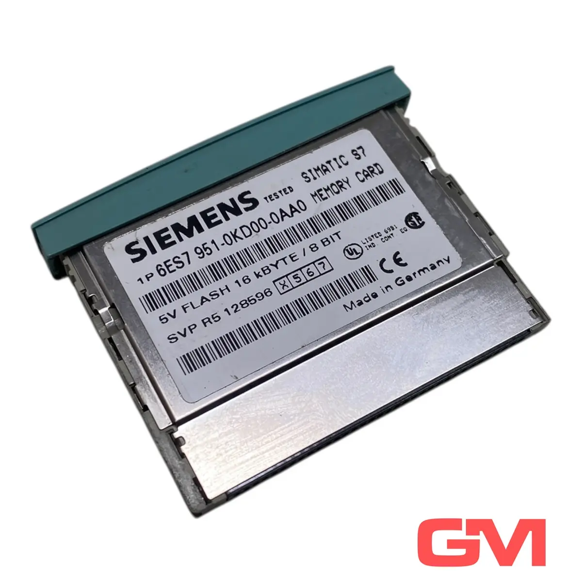 Produktfoto 1 von Siemens Speichermodul 6ES7951-0KD00-0AA0 memory card 16KB Simatic S7 E-Stand 4