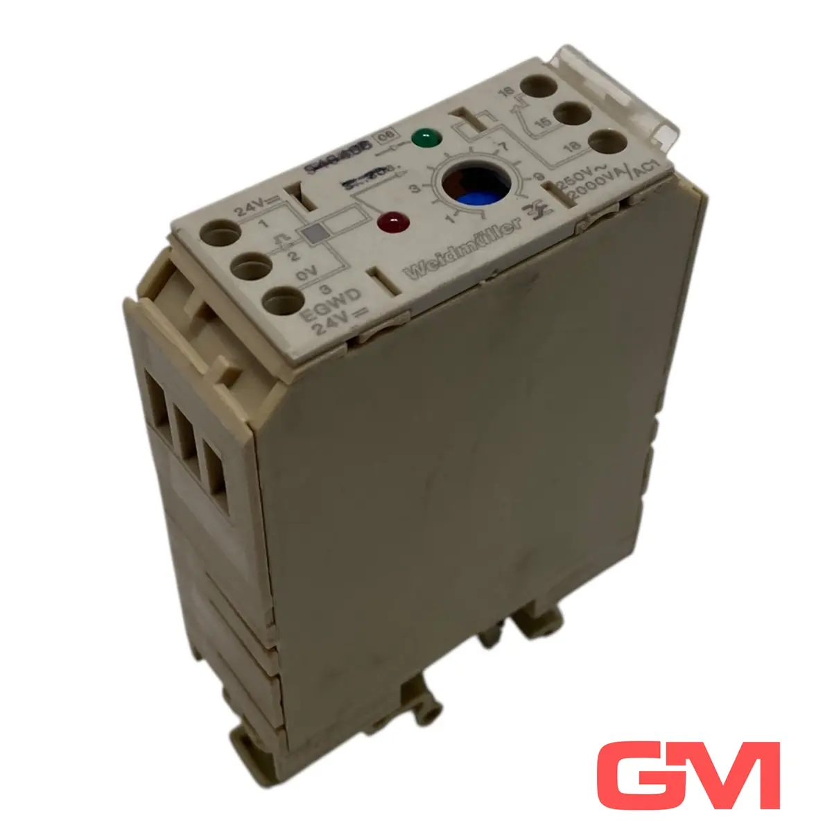 Produktfoto 1 von Weidmüller Relaismodul EGWD 24VCC relay module 0,1s-1s zeitgesteuert 24VDC