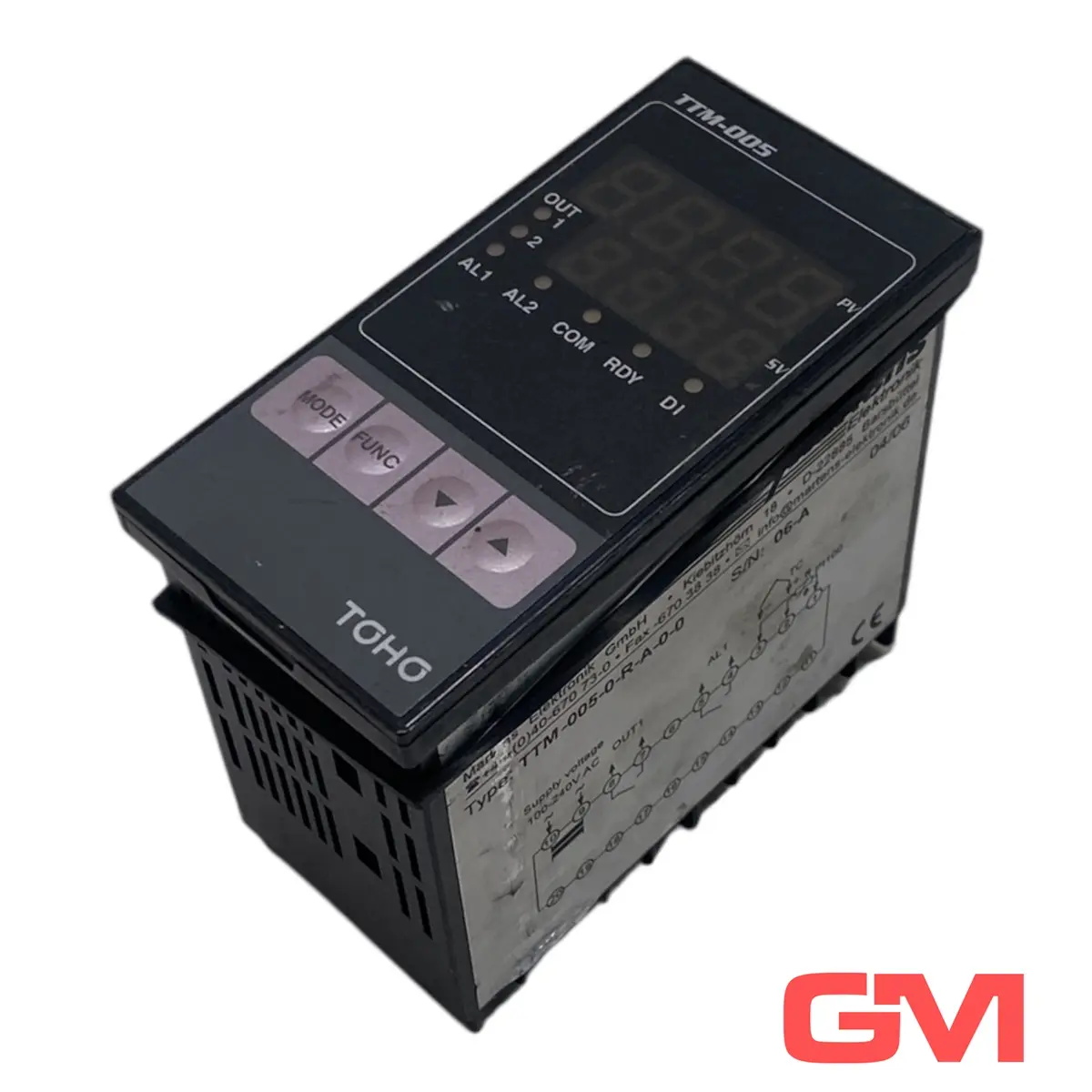 Martens Temperaturregler TTM-005-0-R-A-0-0 temperature controller TTM-005