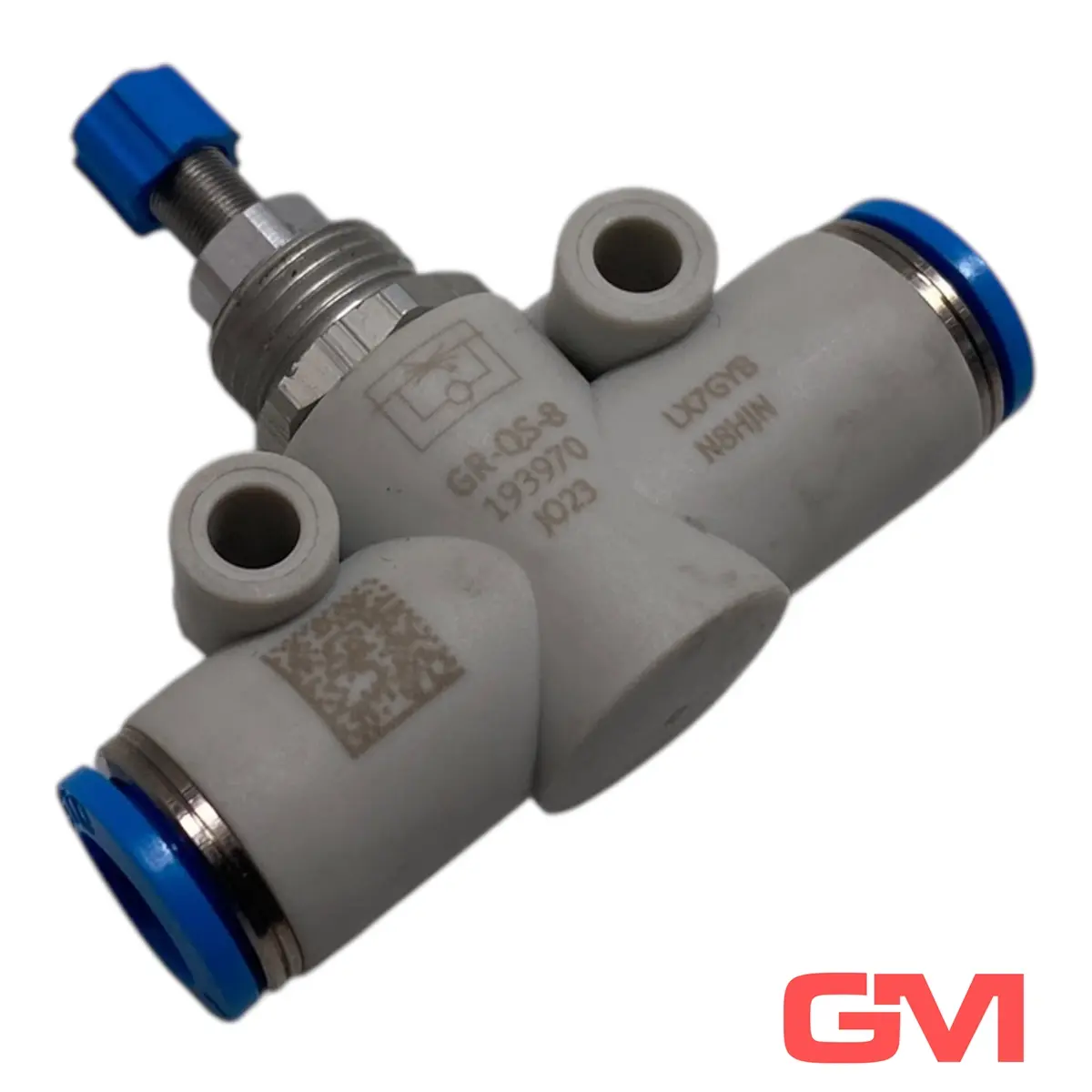 Produktfoto 1 von Festo Drossel-Rückschlagventil GR-QS-8 One-way flow control valve 193970
