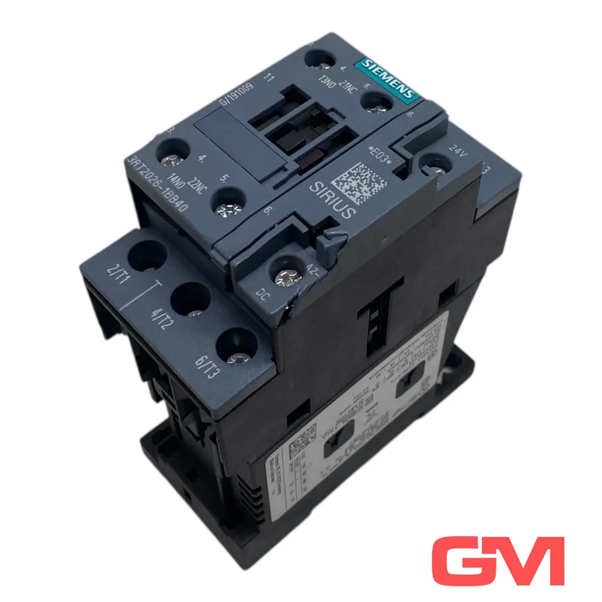 Produktfoto 1 von Siemens Leistungsschütz 3RT2026-1BB40 Power Contactor 24V DC Schütz