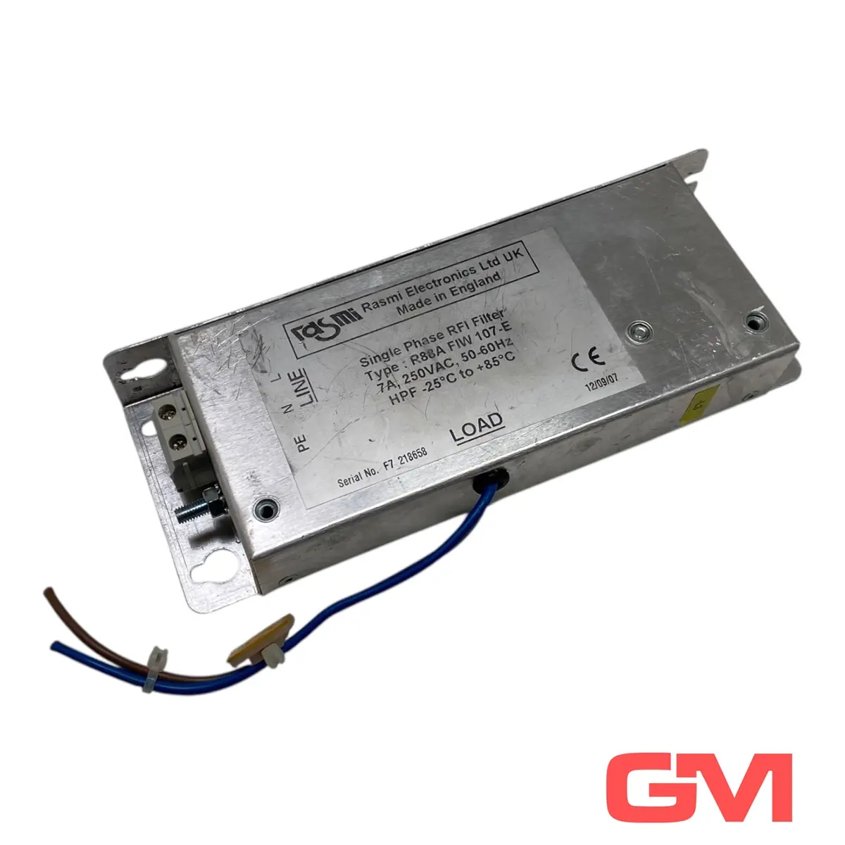 Rasmi Electronics Funkentstörfilter R88A FIW 107-E Single Phase RFI Filter