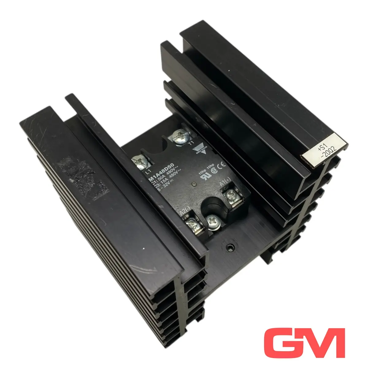 Produktfoto 1 von Carlo Gavazzi Halbleiterrelais RM1A48D50 Solid State Relay 42-530VAC Kühlkörper