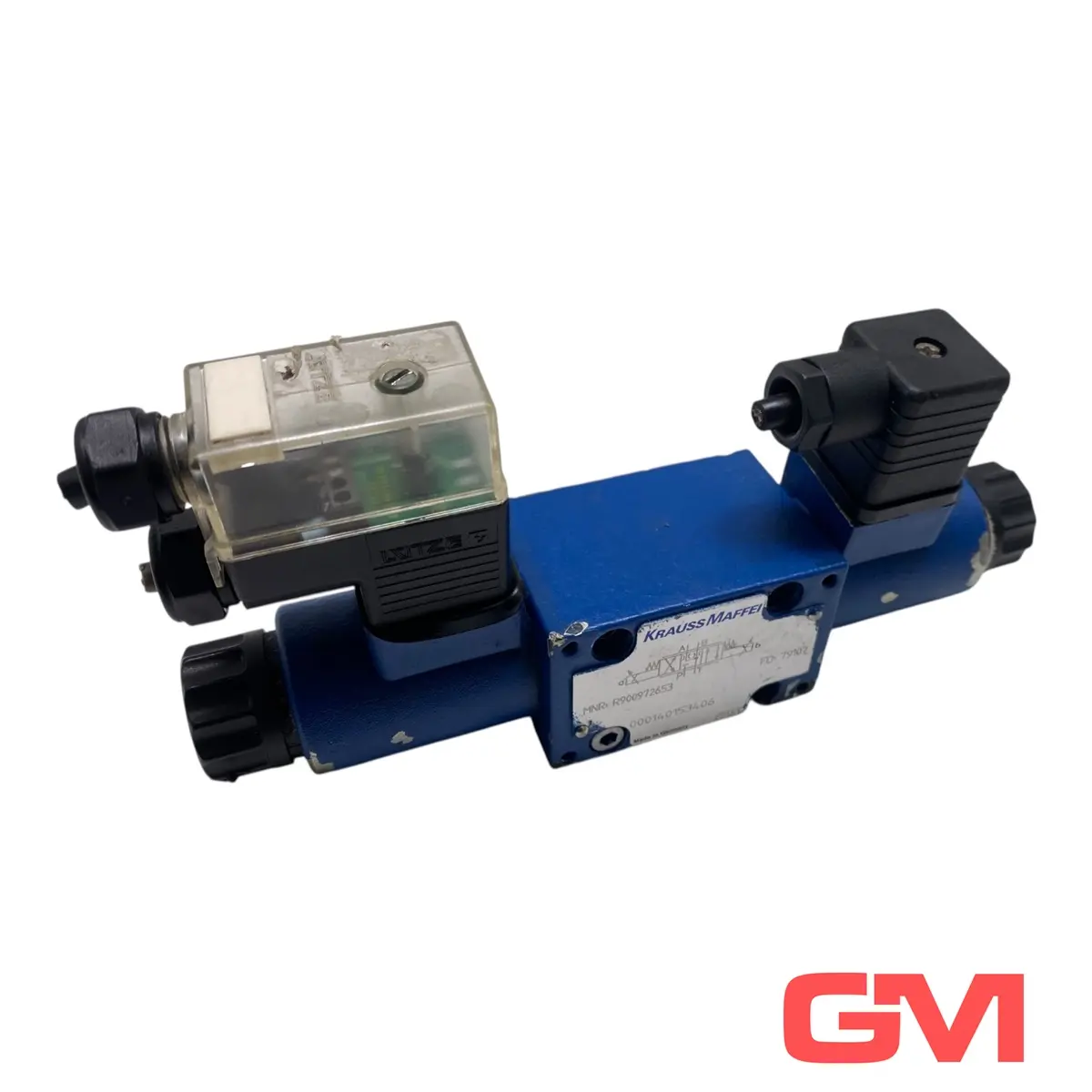 Produktfoto 1 von KraussMaffei Hydraulikventil R900972653 hydraulic valve Proportionalventil blau