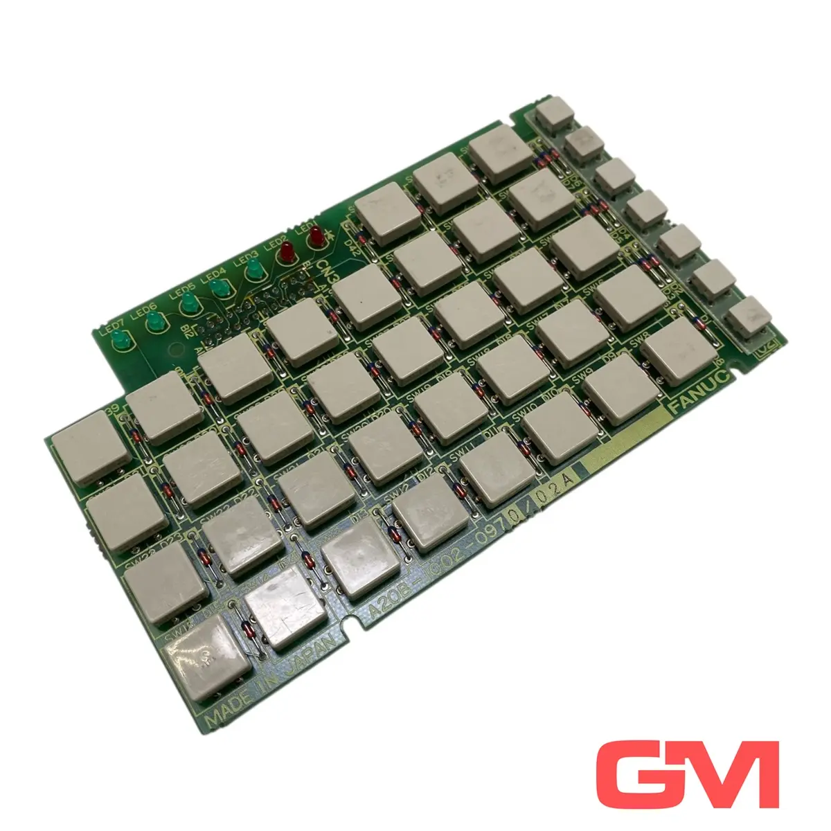 Produktfoto 1 von Fanuc Tastatur-Leiterplatte A20B-1002-0970/02A keyboard circuit board