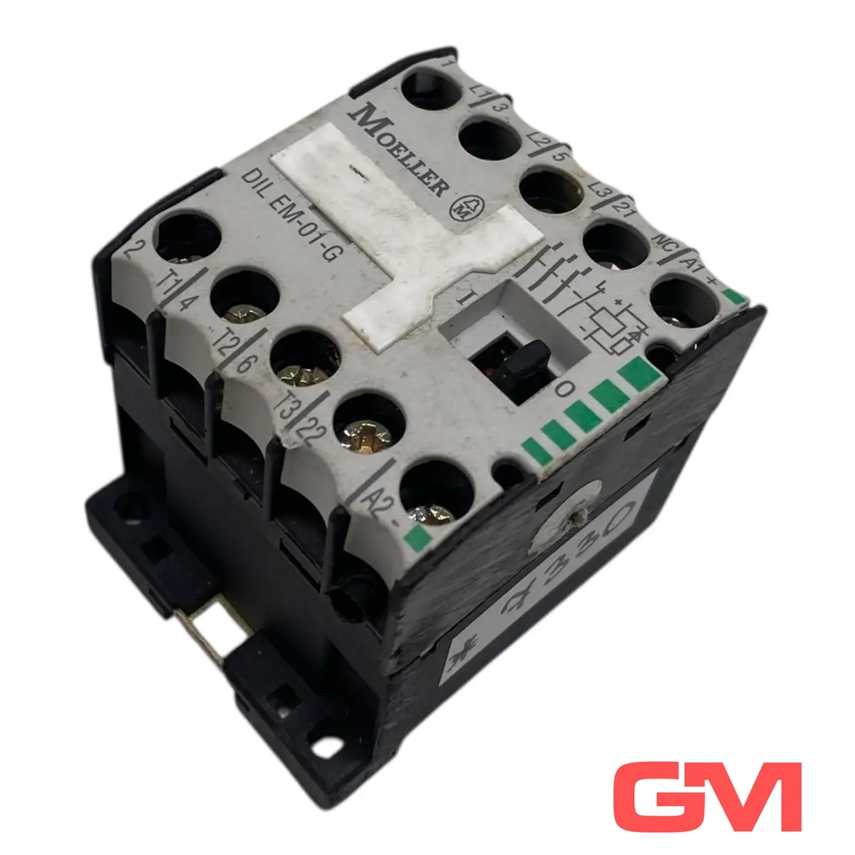 Produktfoto 1 von Moeller Hilfsschütz DIL EM-01-G contactor 24V DC 1NC DILEM-01-G beschädigt