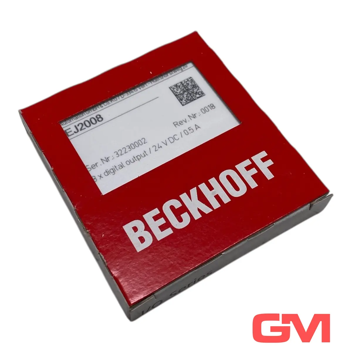 Produktfoto 1 von Beckhoff EtherCAT-Steckmodul EJ2008 plug-in module 8-Kanal-Digital-Ausgang