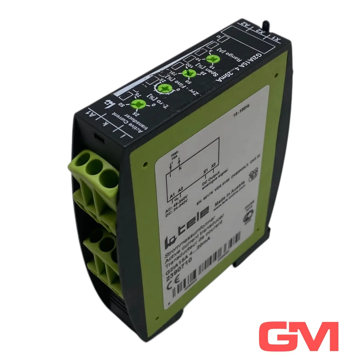 Produktfoto 1 von Tele Strommessumformer G2IA15A 4...20mA active current transducer 2390710
