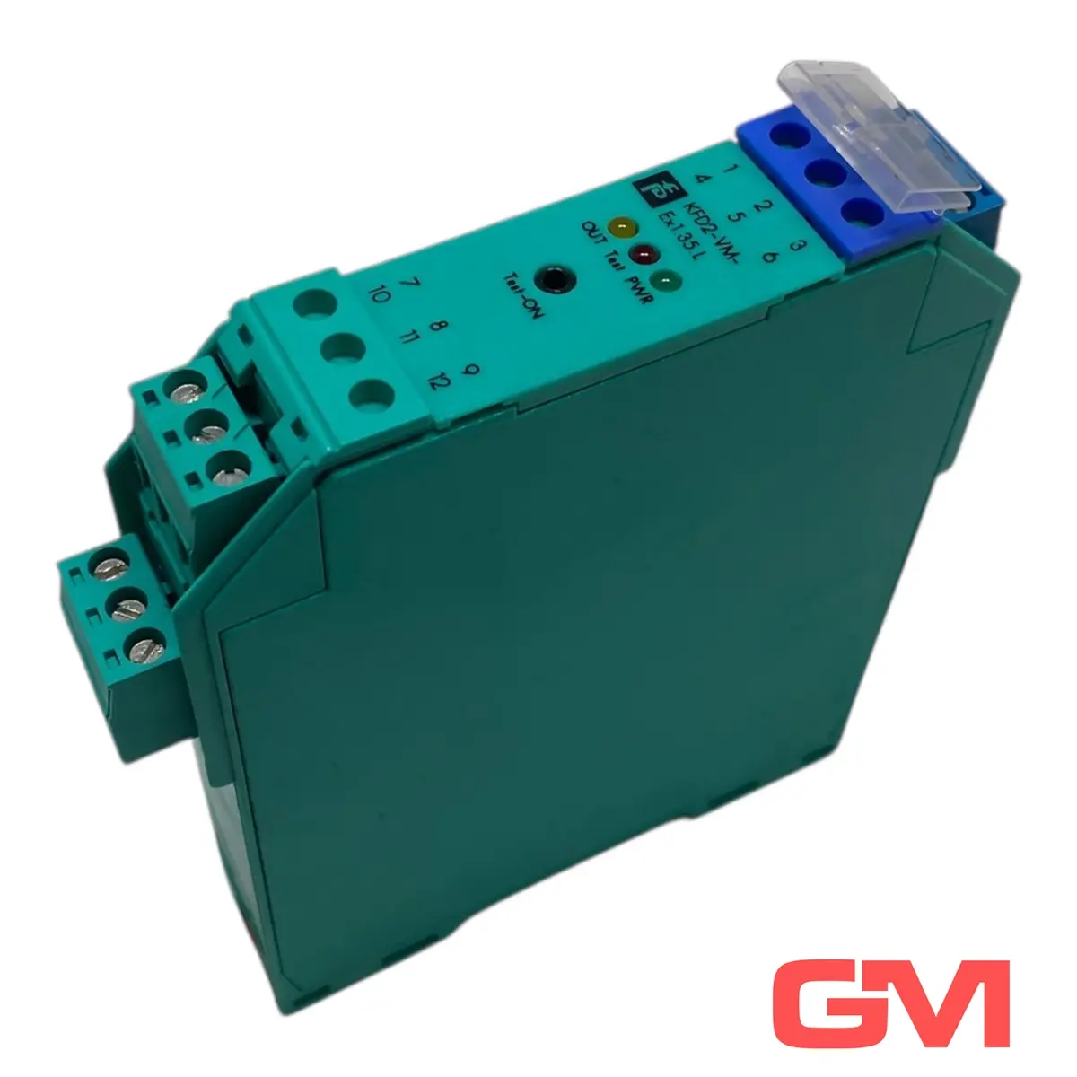 Produktfoto 1 von Pepperl+Fuchs Ventilsteuerbaustein KFD2-VM-Ex1.35.L Solenoid Driver 103076S