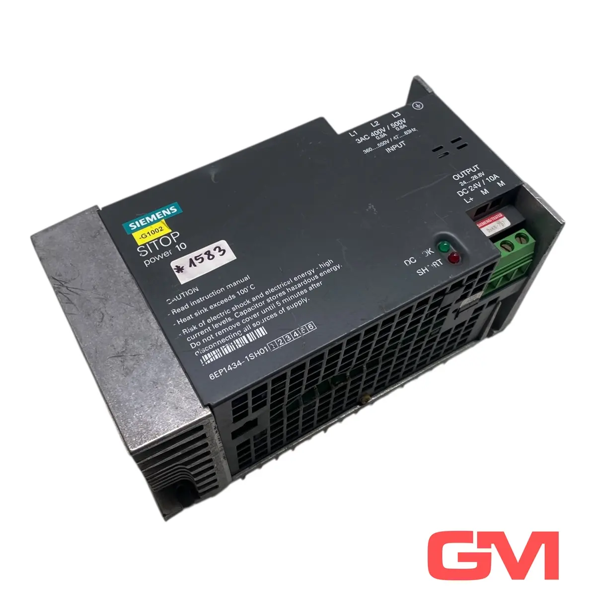 Produktfoto 1 von Siemens Stromversorgung 85044090 power supply SITOP E01 leicht beschädigt