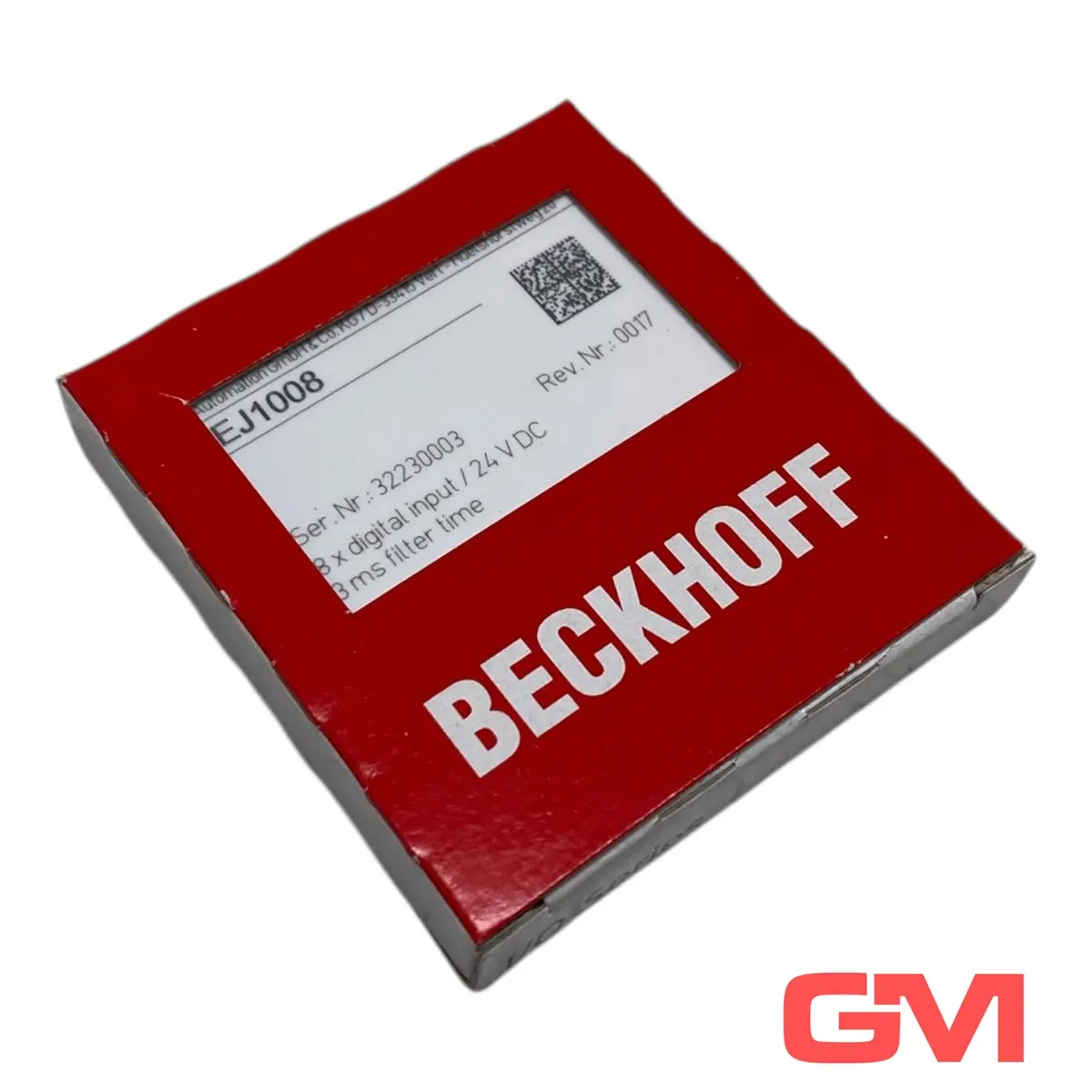 Produktfoto 1 von Beckhoff EtherCAT-Steckmodul EJ1008 plug-in module 8-Kanal-Digital-Eingang