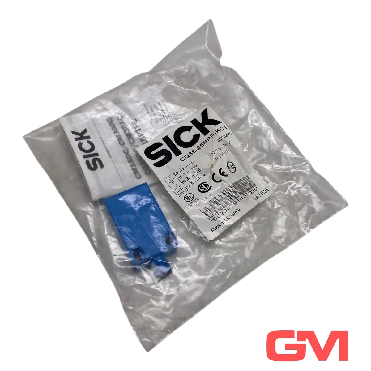 Produktfoto 1 von Sick Kapazitiver Näherungssensor CQ35-25NPP-KC1 capacitivie sensor 6020479