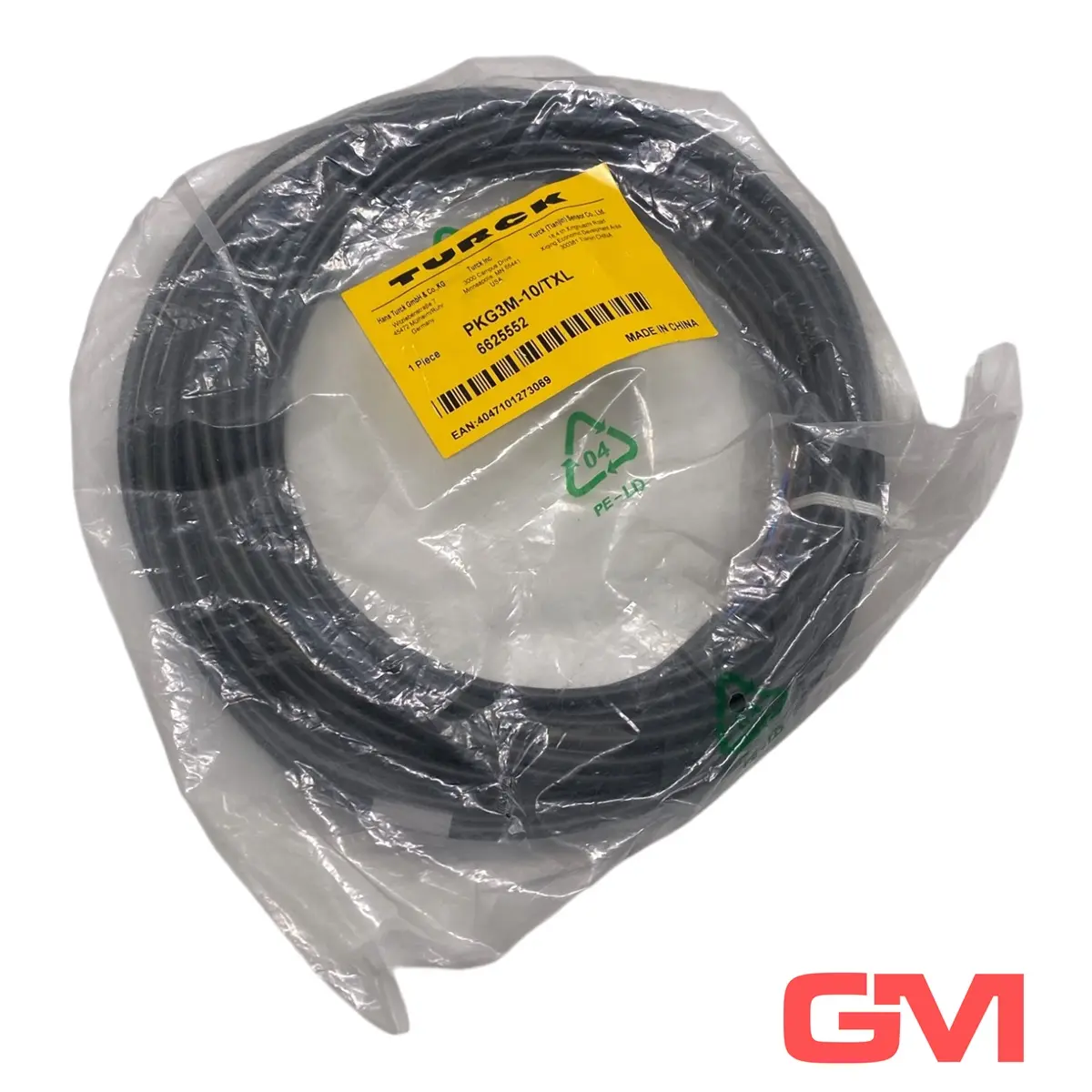 Produktfoto 1 von Turck Sensor-Aktor-Kabel PKG3M-10/TXL Actuator and Sensor Cable 6625552