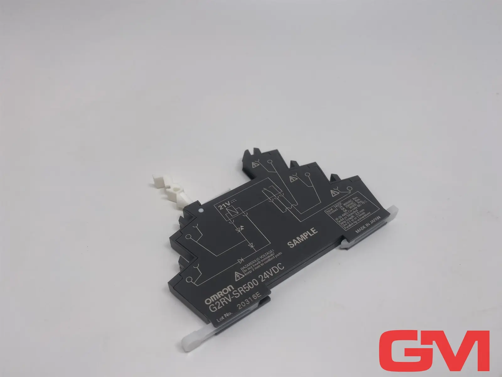 Produktfoto 1 von Omron Relaissockel Slimline-Relais G2RV-SR500 24VDC relay socket 21VDC