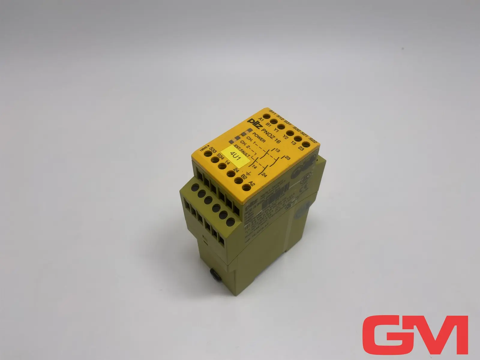 Produktfoto 1 von Pilz Sicherheitsschaltgerät PNOZ 16 24VAC 24VDC 2n/o safety relay 774060