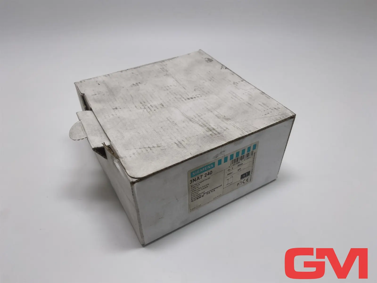 Produktfoto 1 von VE 3x Siemens NH-Sicherungseinsatz 3NA7240 fuse-link NH2 200A 500V gG