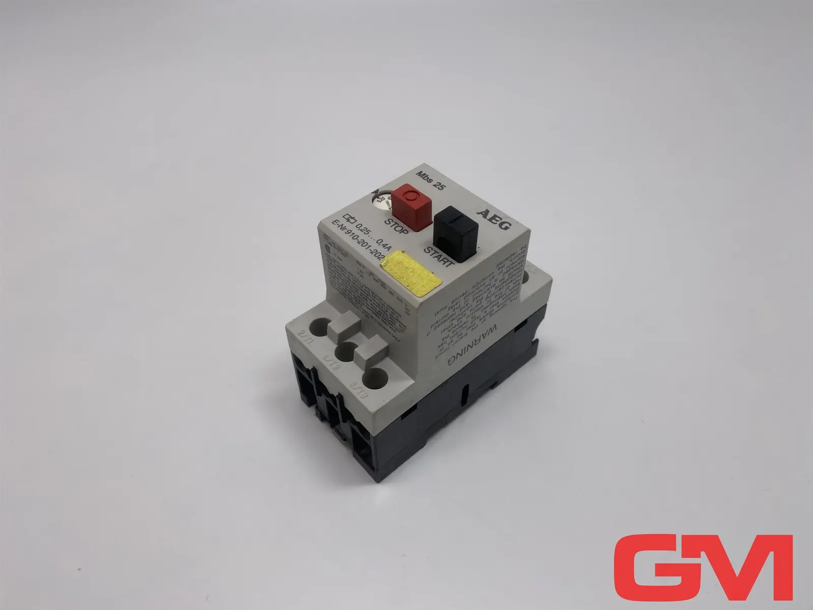 Produktfoto 1 von AEG Motorschutzschalter Mbs 25 910-201-202 switch 0,25-0,4 A leicht beschädigt