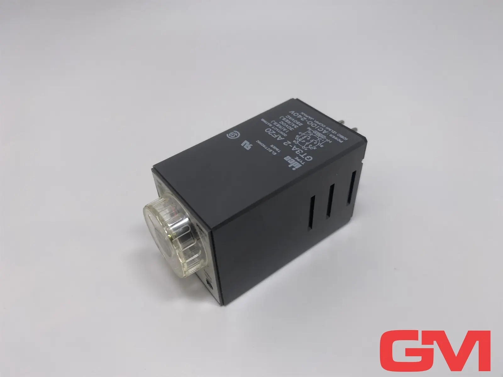 Produktfoto 1 von Idec Zeitrelais GT3A-2 AF20 time relay timer AC100-240V 0,1s...180h SPDT + SPDT