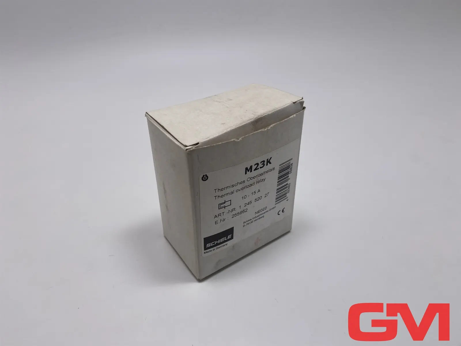 Produktfoto 1 von Schiele Überlastschutzrelais M23K thermal overload relay 10-15A 124552027