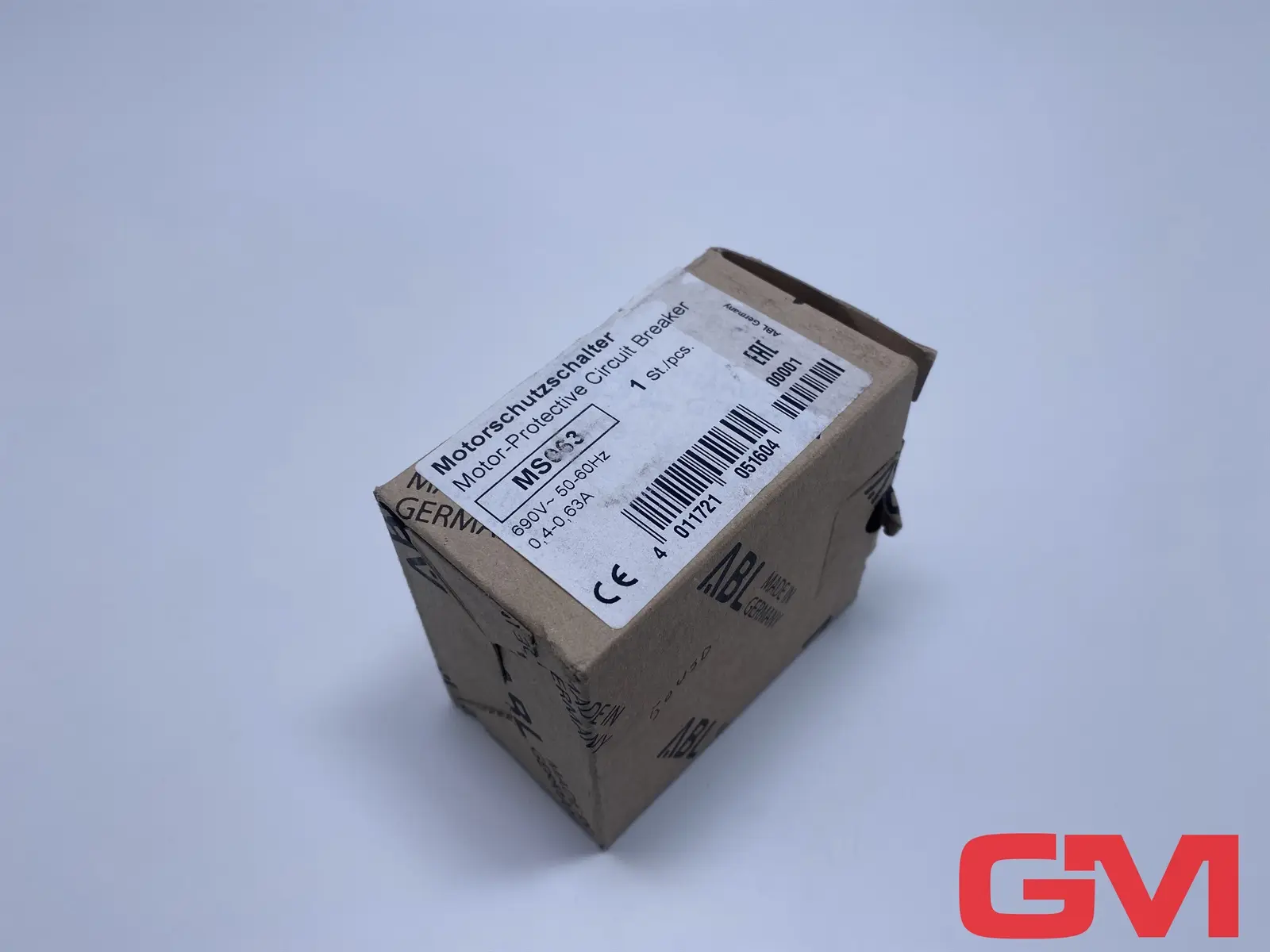 Produktfoto 1 von ABL Motorschutzschalter MS063 motor-protective circuit breaker 0,4-0,63A