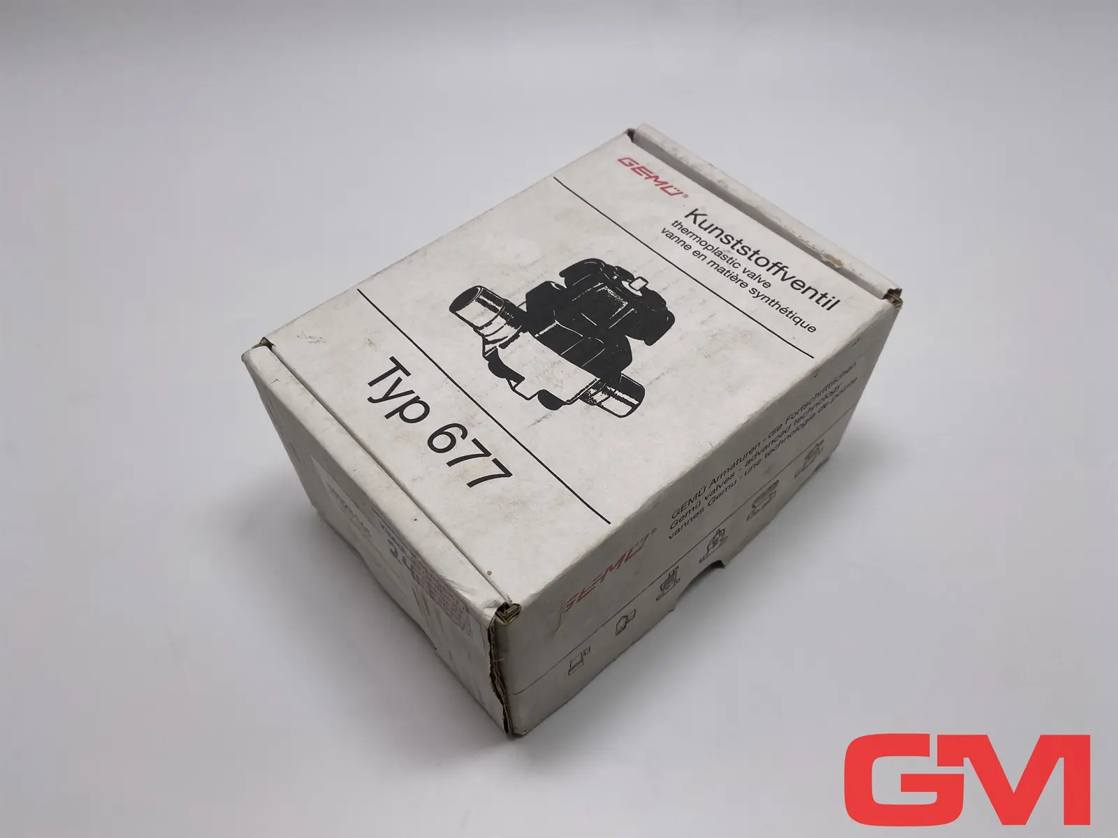 Produktfoto 1 von Gemü Kunststoff-Membranventil 677/20/D 7114-0 plastic diaphragm valve 88061817