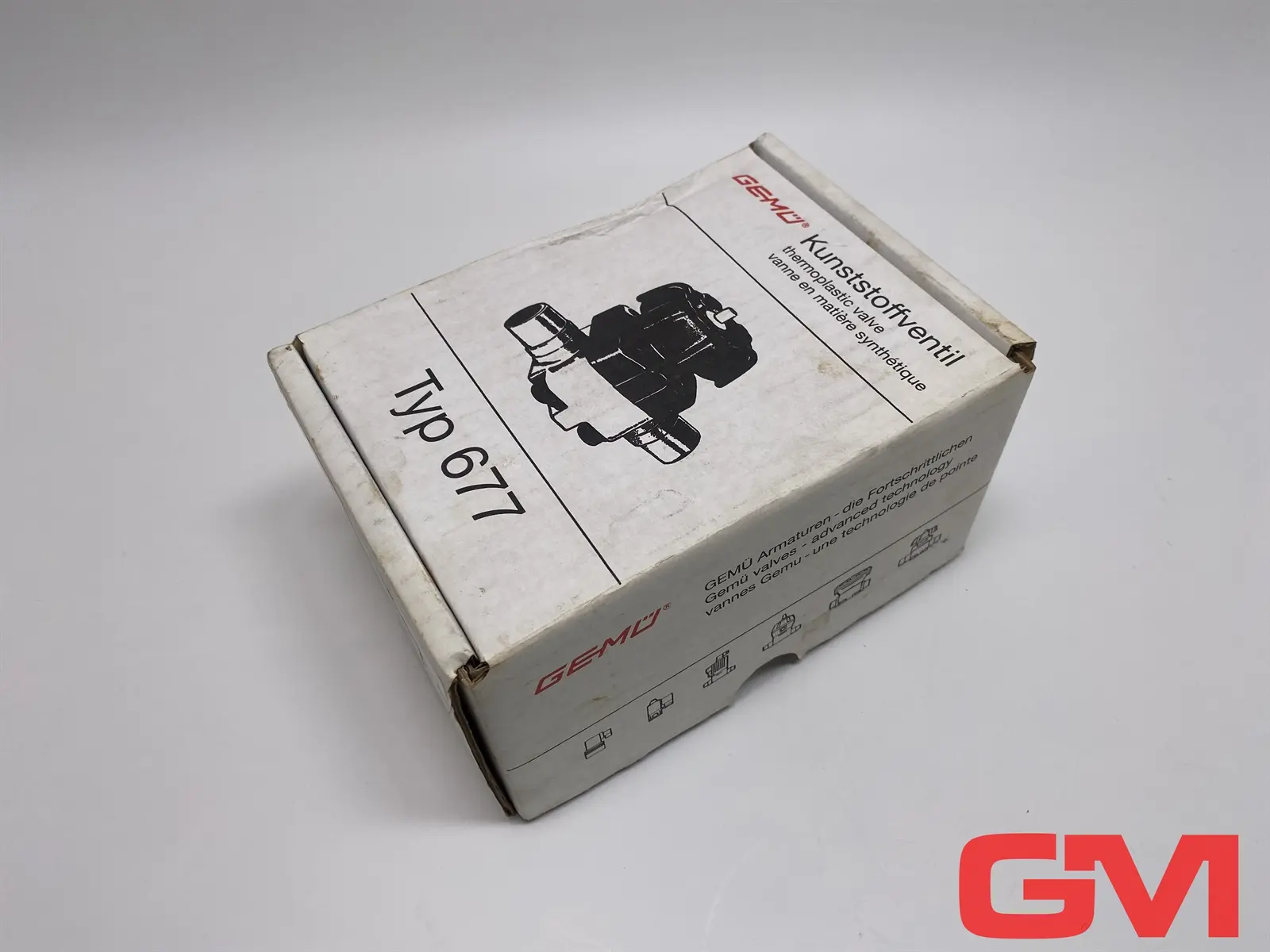Produktfoto 1 von Gemü Kunststoff-Membranventil 677/20/D 77114-0 plastic diaphragm valve 88072075