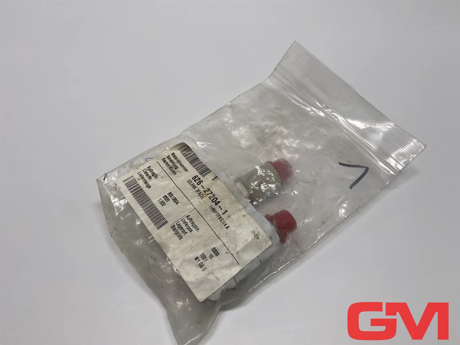 Produktfoto 1 von Lincoln Gelenk 3fach 1/4NPTFXG1/4 A swivel joint 626-27204-1 1/4 NPT x G 1/4