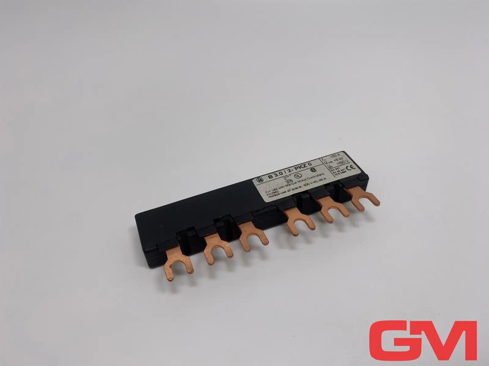 Produktfoto 1 von Moeller Drehstromschienenblock B3.0/2-PKZ0 Three-phase busbar link 63A 690V