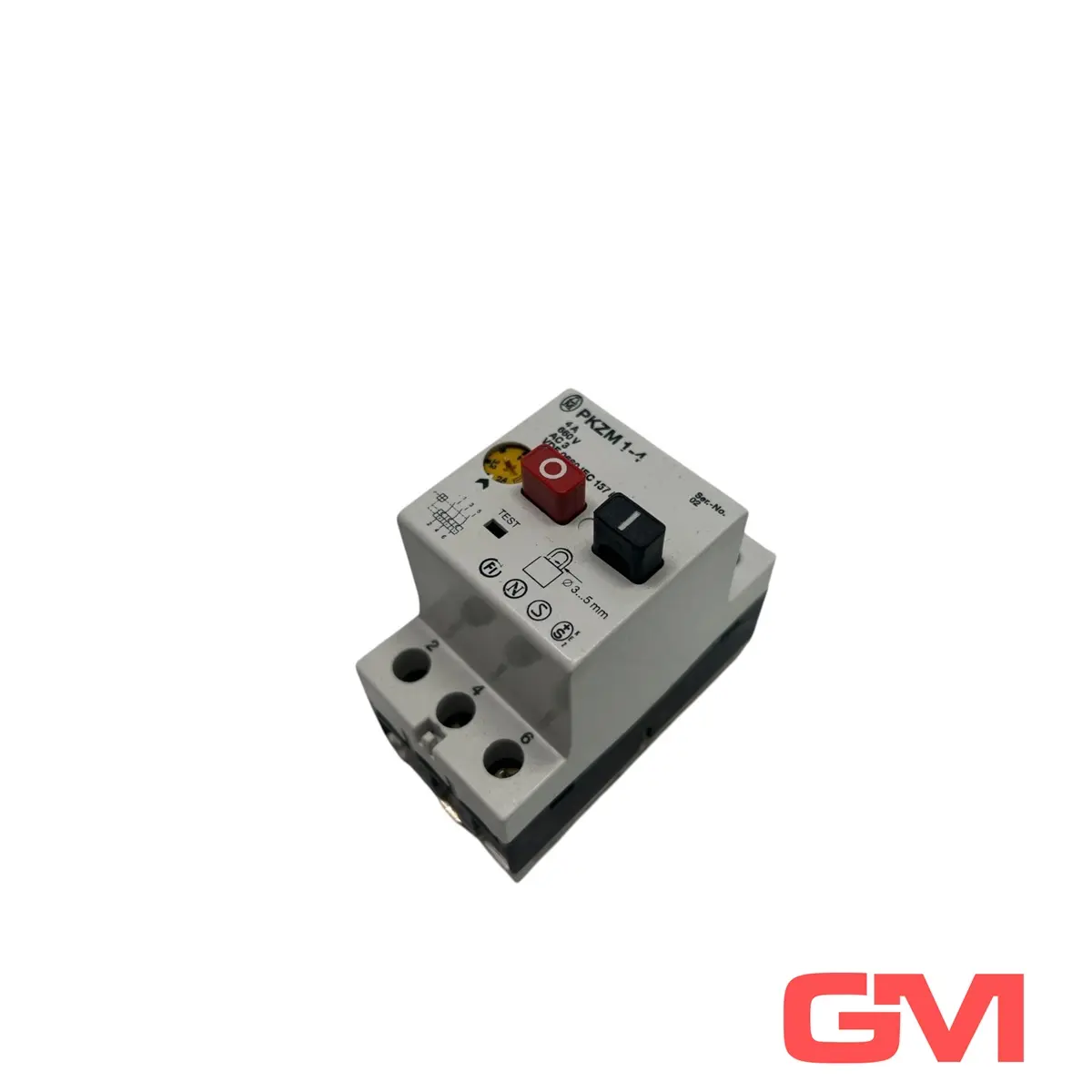 Produktfoto 1 von Moeller Motorschutzschalter PKZM 1-4 motor protective switch 2,4-4A 690V